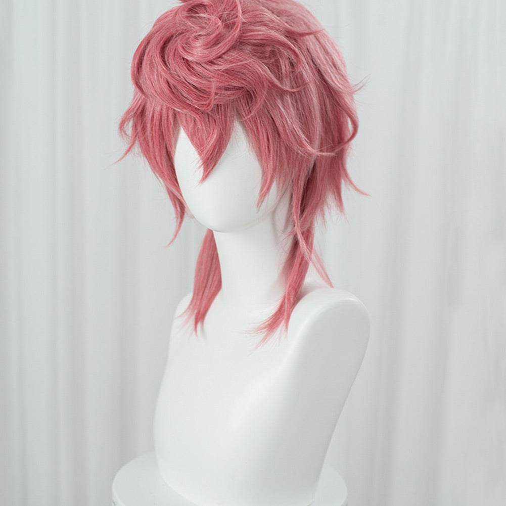 JoJo‘s Bizarre Adventure - Trish Una Heat Resistant Synthetic Hair Carnival Halloween Party Props Cosplay Wig