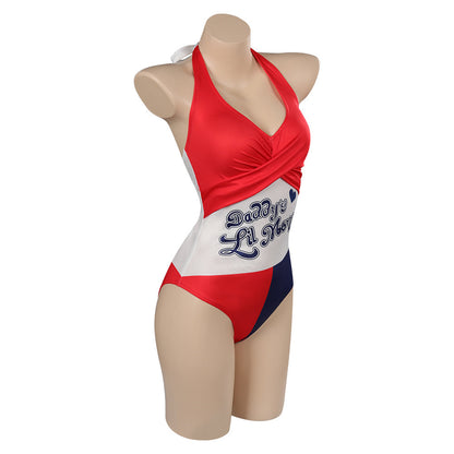 Harley Quinn Swimsuit Outfits Halloween Carnival Cosplay Costume