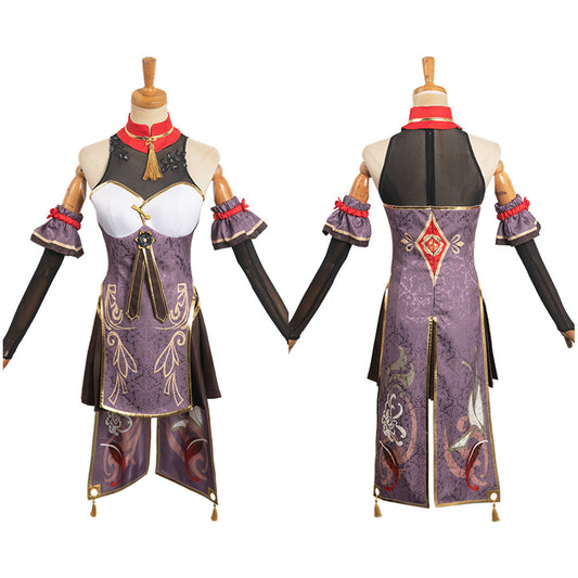 Genshin Impact HUTAO Original Design Cheongsam Women Suit Party Carnival Halloween Cosplay Costume