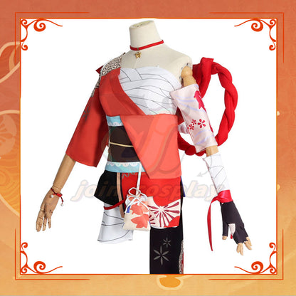 Game Genshin Impact Yoimiya Cosplay Costume