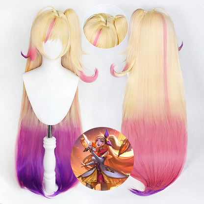 League Of Legends LOL Wild Rift Star Guardian Seraphine Cosplay Wig