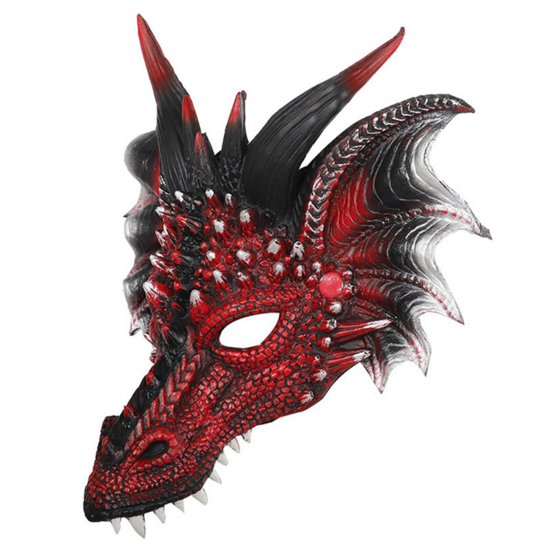 Decorate Dragon Mask Cosplay Mask Funny Costume Mask Party Supplies Decorate Decoration Men Women Cosplay Part