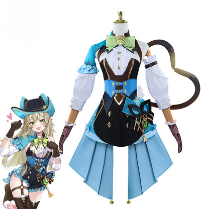 Game Phantom in Boots Kirara Cosplay Costume Kirara Cat Style Women Uniform Halloween Party Outfit