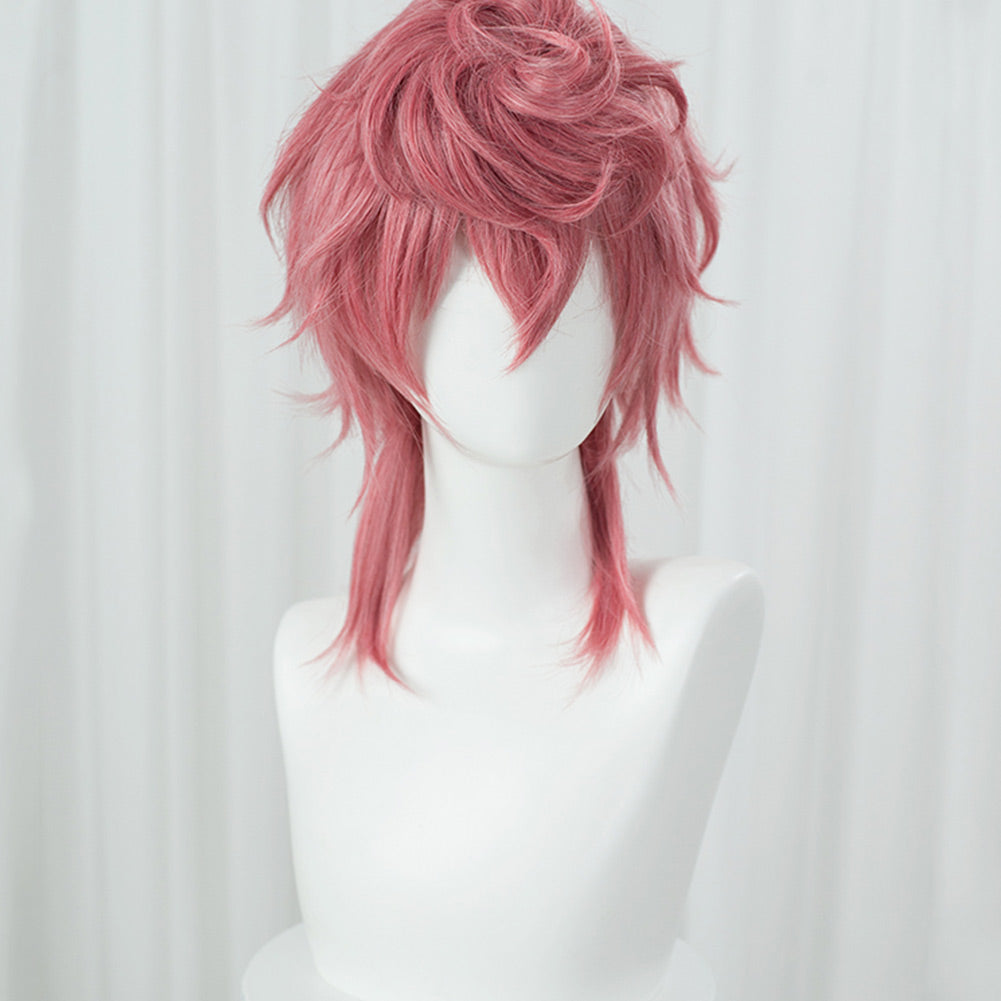 JoJo‘s Bizarre Adventure - Trish Una Heat Resistant Synthetic Hair Carnival Halloween Party Props Cosplay Wig