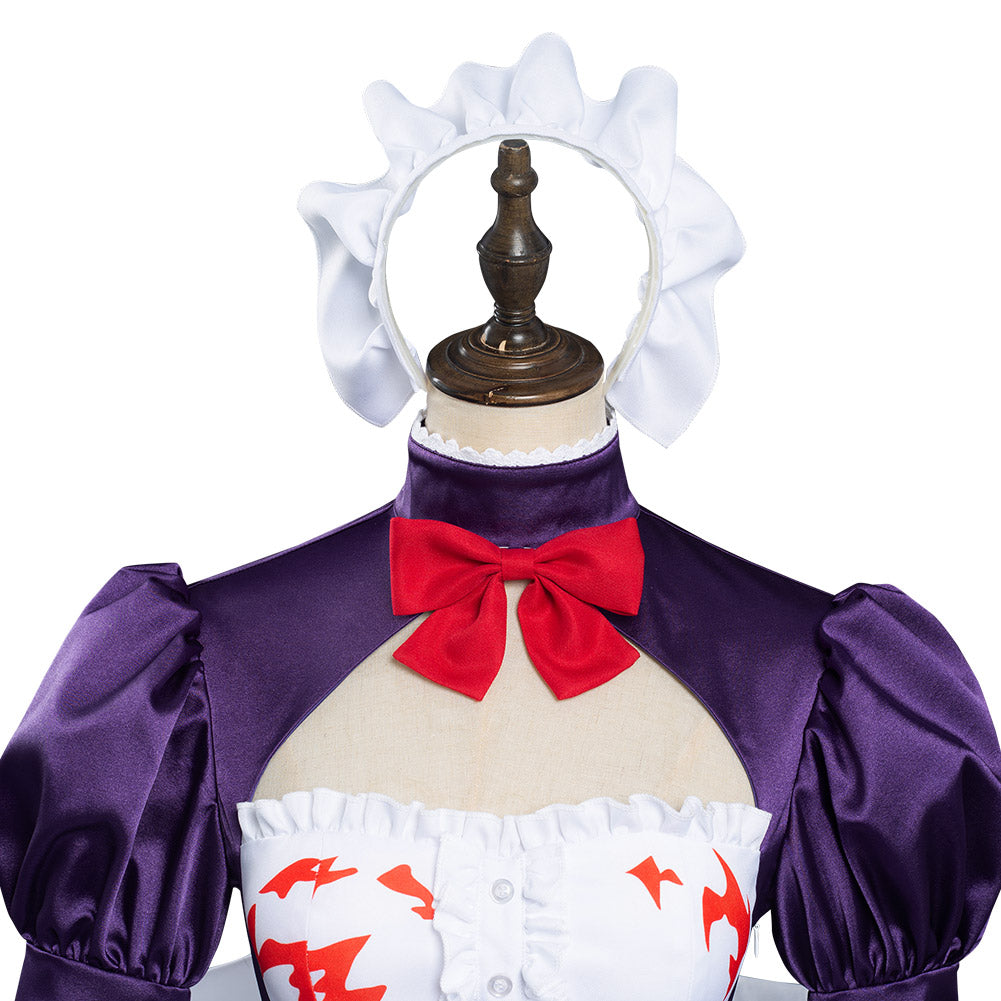 Anime High-Rise Invasion Maid-fuku Kamen Maid Dress Outfits Cosplay Costume