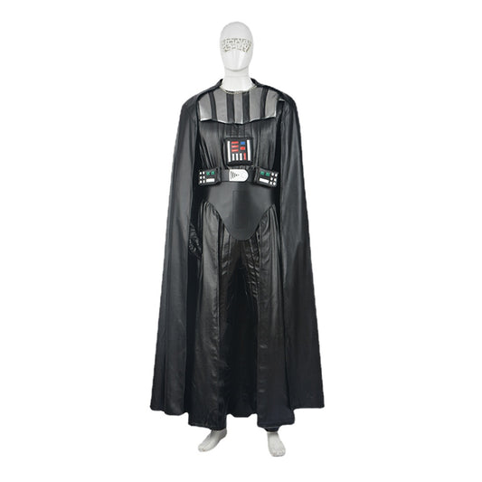 Superhero Cosplay Costume Darth Vader Cosplay Outfit Luxious Men Outfit Jumpsuit Cape Gloves Halloween Suit Any Size