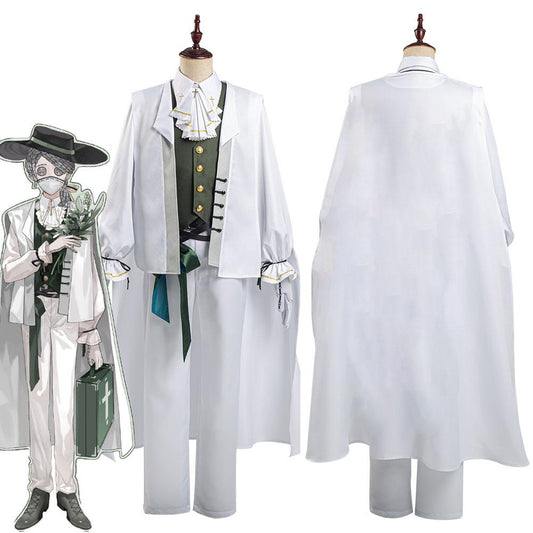 Identity V Embalmer Aesop Carl Shirt Pants Suit Halloween Carnival Outfit Cosplay Costume