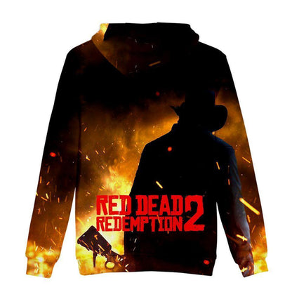 Game Red Dead Redemption 2 Cosplay Hoodies Sweatshirts