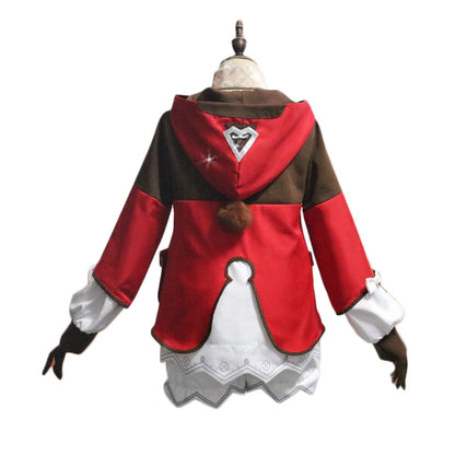 Genshin Impact Klee Red Dress Cosplay Costume