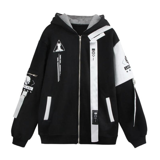 Game Arknights Rhodes Island zipper Hoodie Guard Lappland Cosplay Jacket long sleeve Coat streetwear coats and jackets