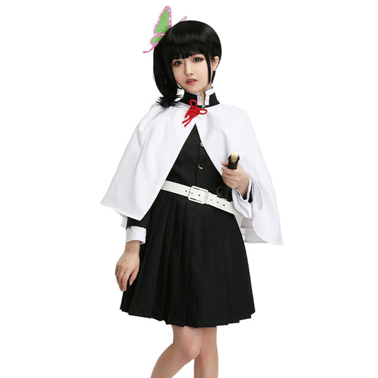 Anime Demon Slayer Tsuyuri Kanao Uniform Cosplay Costume