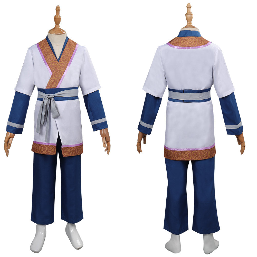 The Monkey King Movie Lin Kids Children White Role Playing Outfits Party Carnival Halloween Cosplay Costume