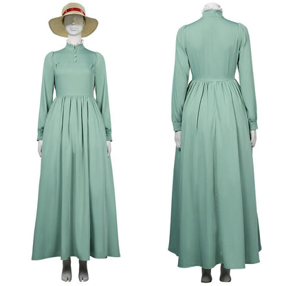 Movie Howl's Moving Castle-Sophie Hatter Women Dress Outfits Halloween Carnival Suit Cosplay Costume