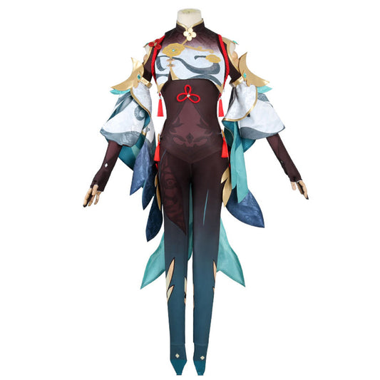 Genshin Impact Shenhe Cosplay Costume