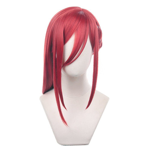 Anime BLUE LOCK Hyouma Chigiri Red Long Cosplay Wig