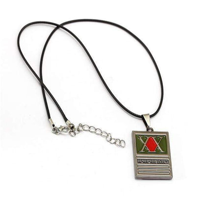 Hunter License Card Keychain and Necklace