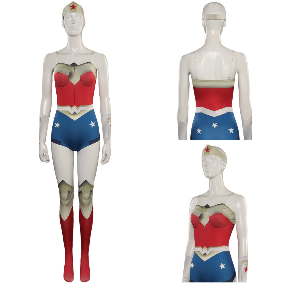 Justice League: Warworld Diana Prince Women Adult Roleplay Party Carnival Halloween Cosplay Costume