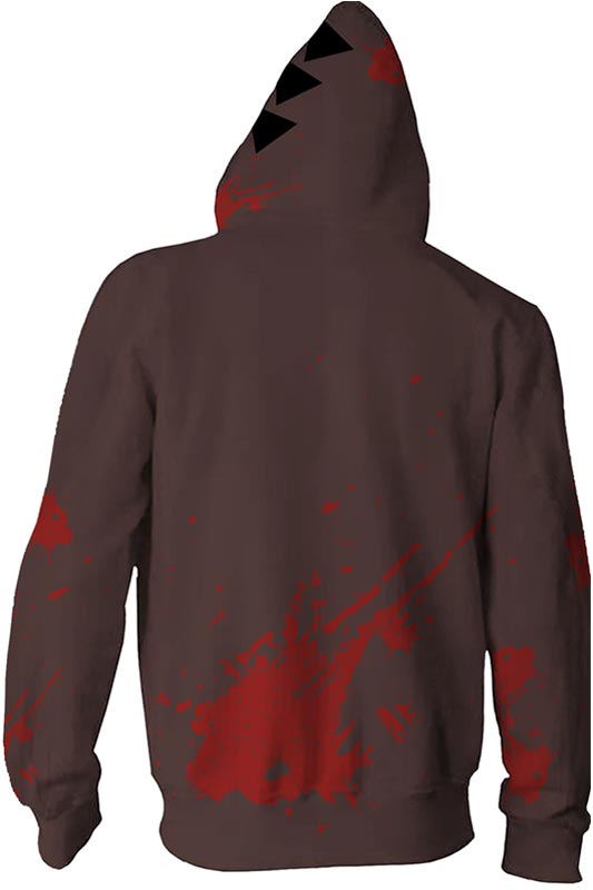 Angels of Death Hoodie Merchandies Isaac·Foster Zack 3D Zip Up Sweatshirt Unisex