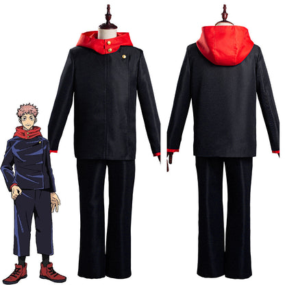 Jujutsu Kaisen Yuji Itadori School Uniform Outfits Halloween Carnival Suit Cosplay Costume