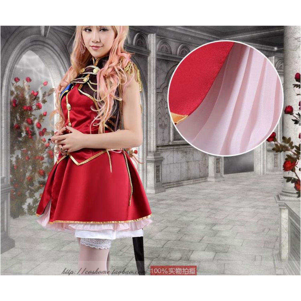 Macross Frontier Sheryl Nome Cosplay Dress/Costume