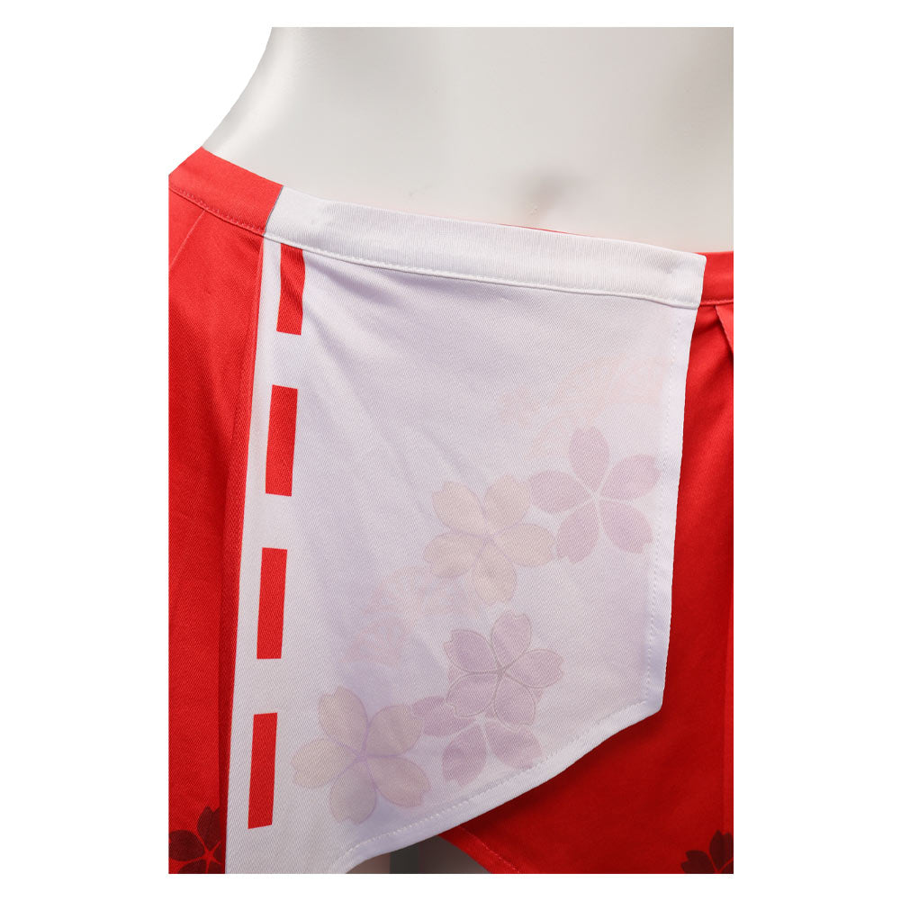 Genshin Impact Yae Miko Swimsuit Cosplay Costume Outfits Halloween Carnival Party Suit