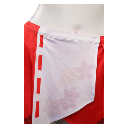 Genshin Impact Yae Miko Swimsuit Cosplay Costume Outfits Halloween Carnival Party Suit