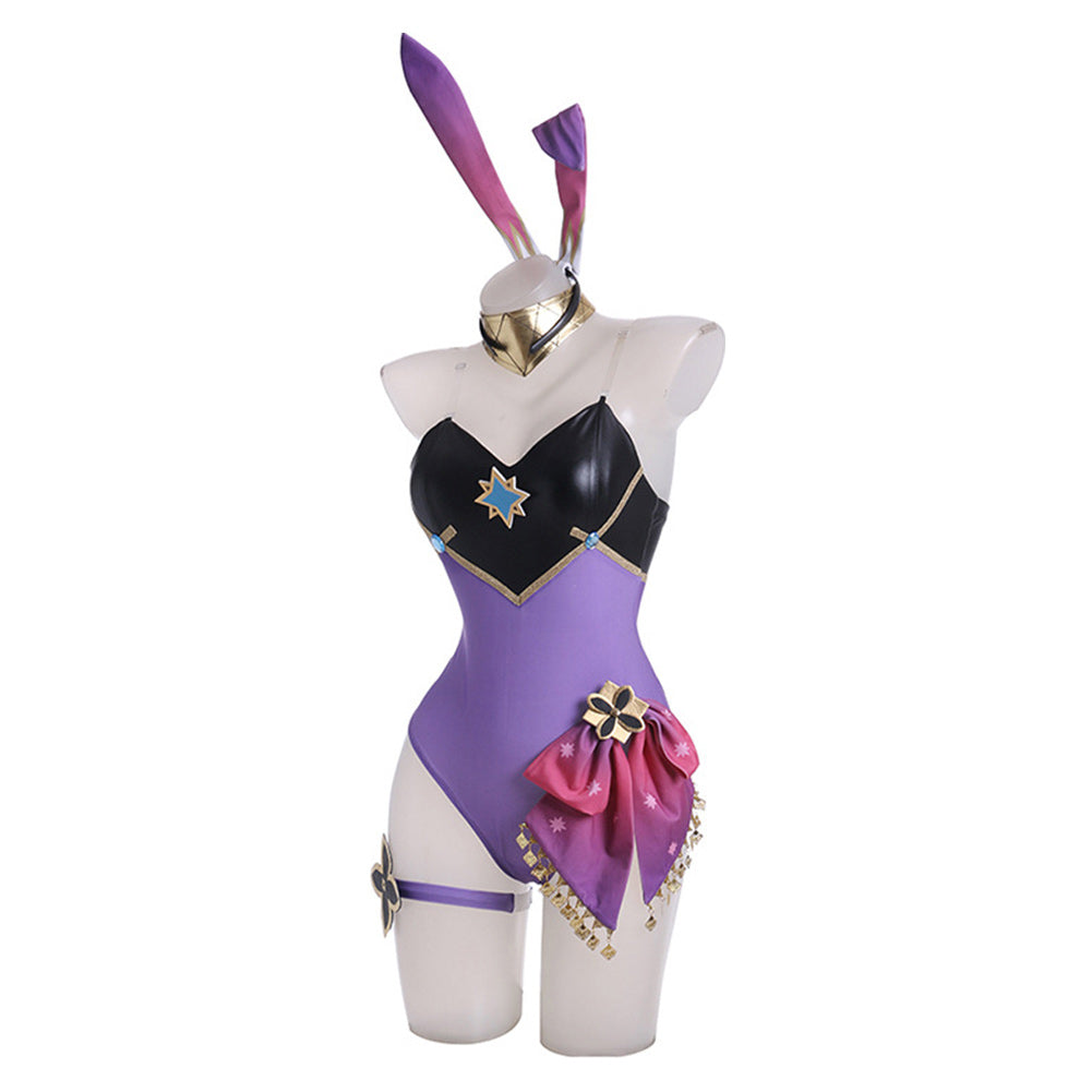 Genshin Impact Dori Cosplay Costume Bunny Girls Jumpsuit Outfits Halloween Carnival Suit