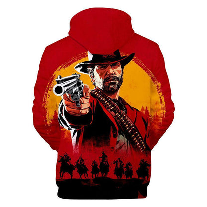 Game Red Dead Redemption 2 Cosplay Hoodies Sweatshirts