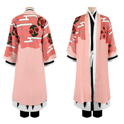 Anime Bleach Thousand Year Blood War Arc Kyoraku Shunsui Cosplay Costume