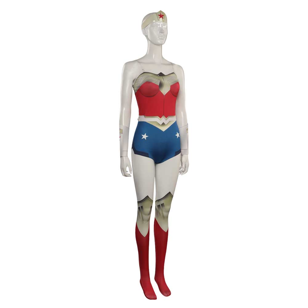 Justice League: Warworld Diana Prince Women Adult Roleplay Party Carnival Halloween Cosplay Costume