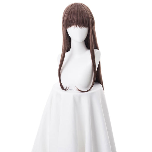 Anime Fruits Basket Honda Tohru Brown Long Cosplay Wig