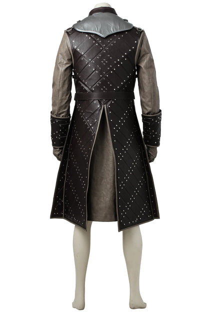 Fantasia Jon Snow Cosplay Men Costume Disguise Halloween Carnival Party Suit