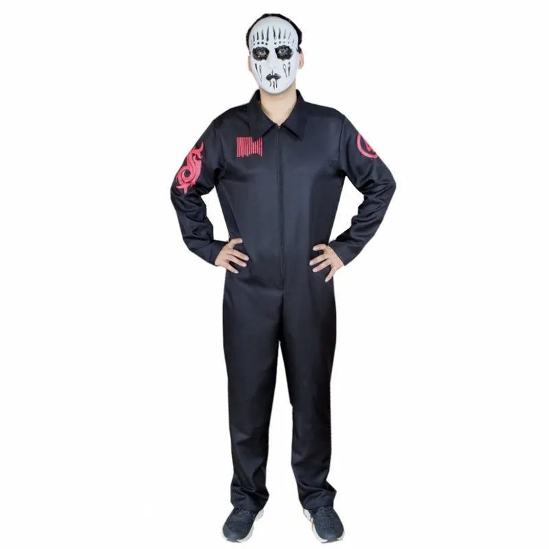 Slipknot Jumpsuit Men's Halloween Party Cosplay Costume Without Mask