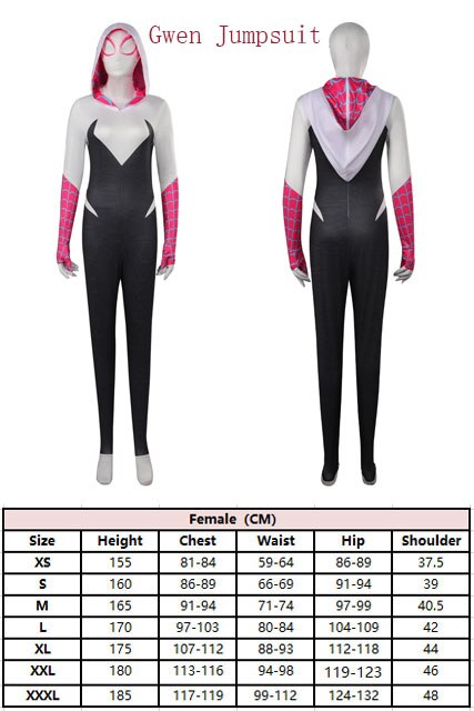 Across The Verse Gwen COS Stacy Cosplay Costume Bikini Top Shorts Cloak Swimsuit Outfits Halloween Carnival Suit Women Girls