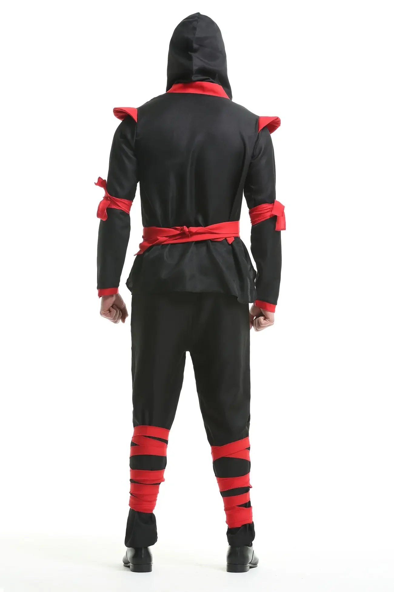 Adult Cosplay Anime Costume Japanese Men Martial Arts Ninja Clothes Set Halloween Superhero Outfit