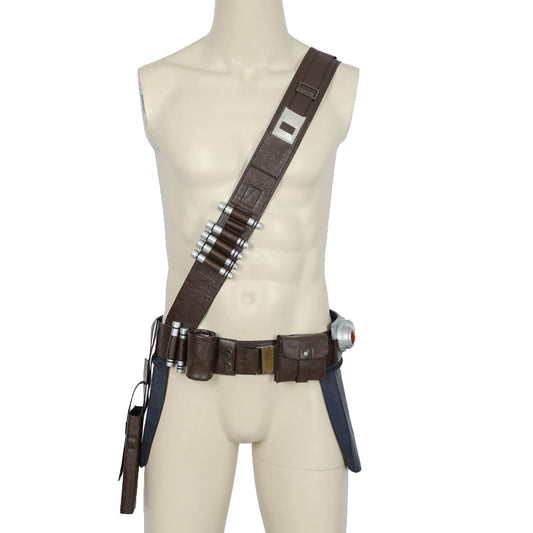 Adult Superhero Mandalorians Belt With Holster Cosplay Costume Waist Decoration  Accessories