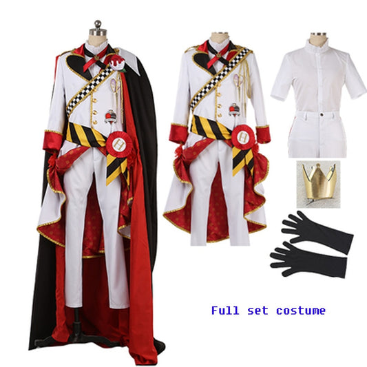 Adult Wonderland Riddle Rosehearts Cosplay Costume Cater Ace Deuce Halloween Carnival Costumes