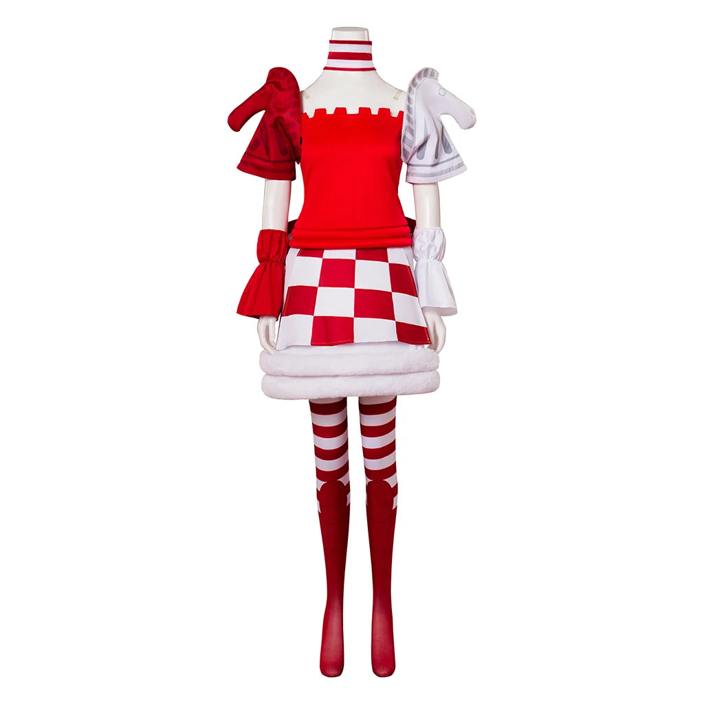 Alice Liddell Checkmate Cosplay Costume Game Alice Madness Returns Costume New Version Checkmate Dress Halloween Party Outfits