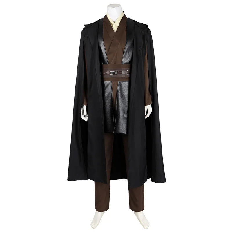 Anakin Skywalker Jedi Costume for Men Cosplay Outfit Halloween Dress Up