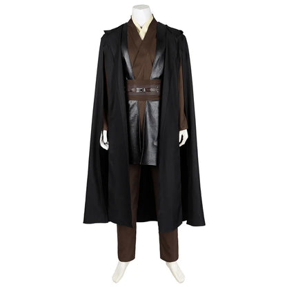 Anakin Skywalker Jedi Costume for Men Cosplay Outfit Halloween Dress Up