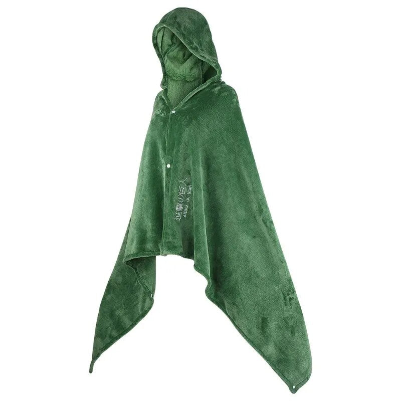 Anime Attack on Titan Cosplay Cloak Scout Regiment Eren Jaeger Shawl Cloak Cloak Nap Blanket Unisex Adilt Kids Halloween Party