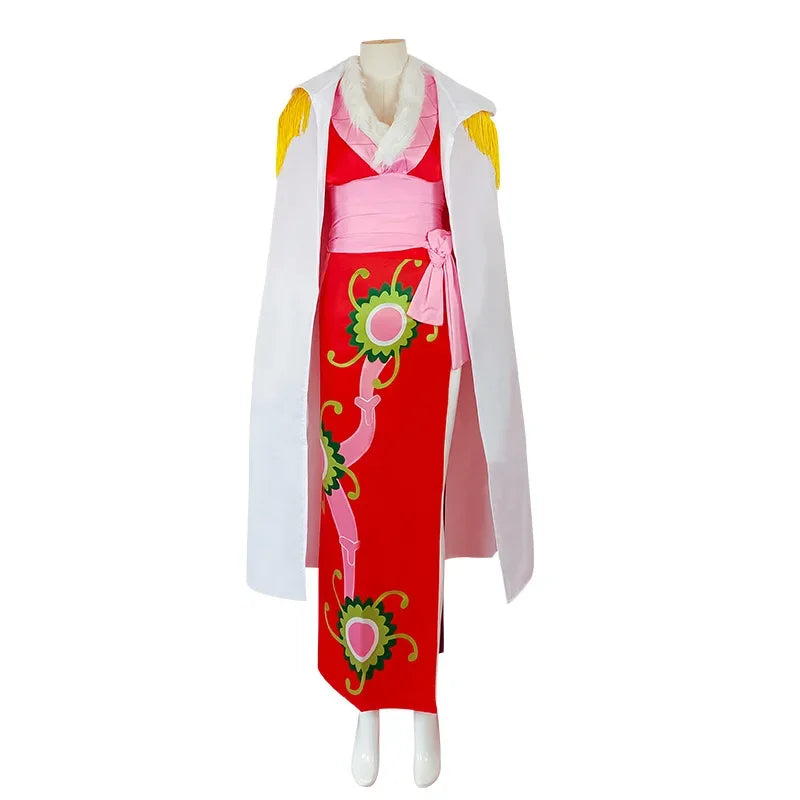 Anime Boa Hancock Cosplay Kimono Hancock Costume Halloween Female Performance Costume