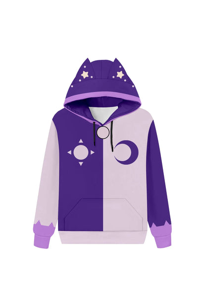 Anime Cartoon The Owl Cosplay House 3 King Cosplay Cat Ear Hoodie Women Girls Costume Roleplay Fantasia Adult Kids Halloween