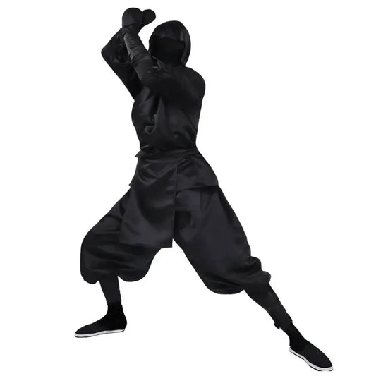 Anime Cosplay Japanese Black Ninja Cos Costume Halloween Costume Men's Dark Assassin Night Suit Samurai Costume