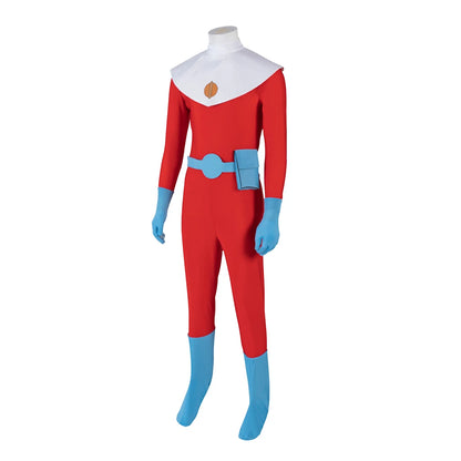 Anime Final Space Gary Goodspeed Cosplay Costume Bodysuit Gloves Belt Full Set Outfit Jumpsuits Man Halloween Party Clothing