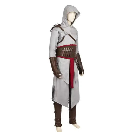 Anime Game Altair Ibn La-Ahad Cosplay Costume Atel Set Shirt Pants Belt For Men Women Custom Made