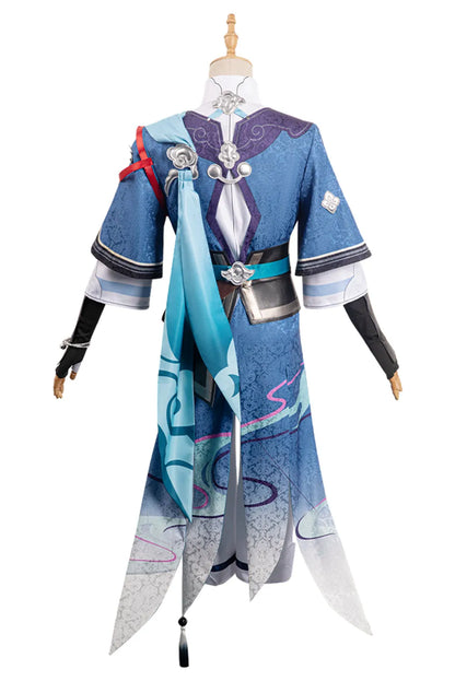 Anime Game Honkai Yanqing Cosplay Costume Men Role Play Fantasia Outfits Halloween Carnival Party Clothes For Male Disguise