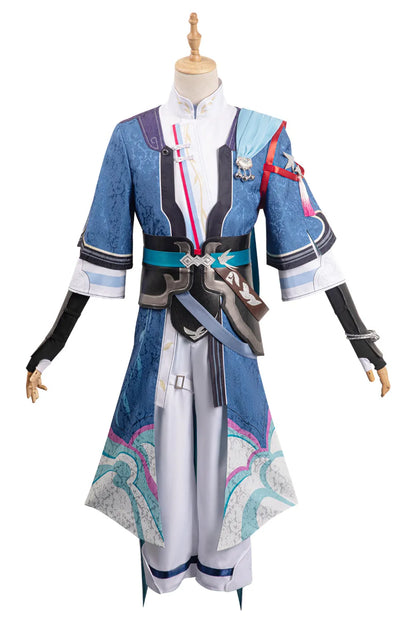 Anime Game Honkai Yanqing Cosplay Costume Men Role Play Fantasia Outfits Halloween Carnival Party Clothes For Male Disguise