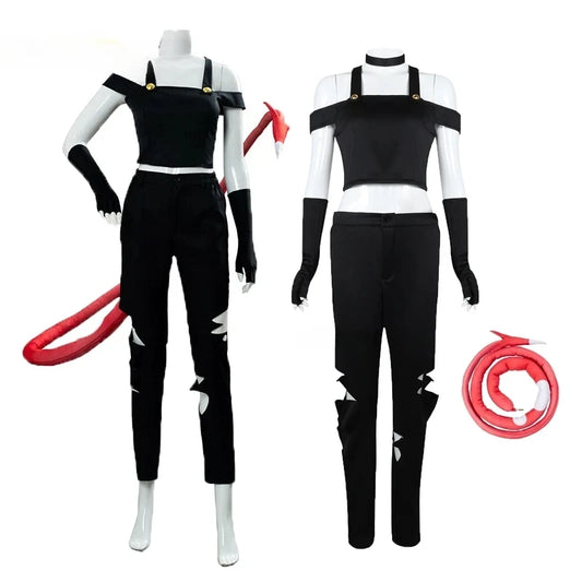 Anime Hazbin Cosplay Hotel Helluva Boss Millie Cosplay Costume Fancy Dress Outfit Costume Men Women Halloween Costume Full Set