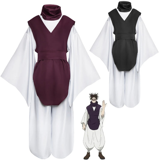 Anime Jujutsu Kaisens Choso Cosplay Costume Choso Cospaly Top Vest Pants Cos Costume Uniform Suit Halloween for Men Women Party